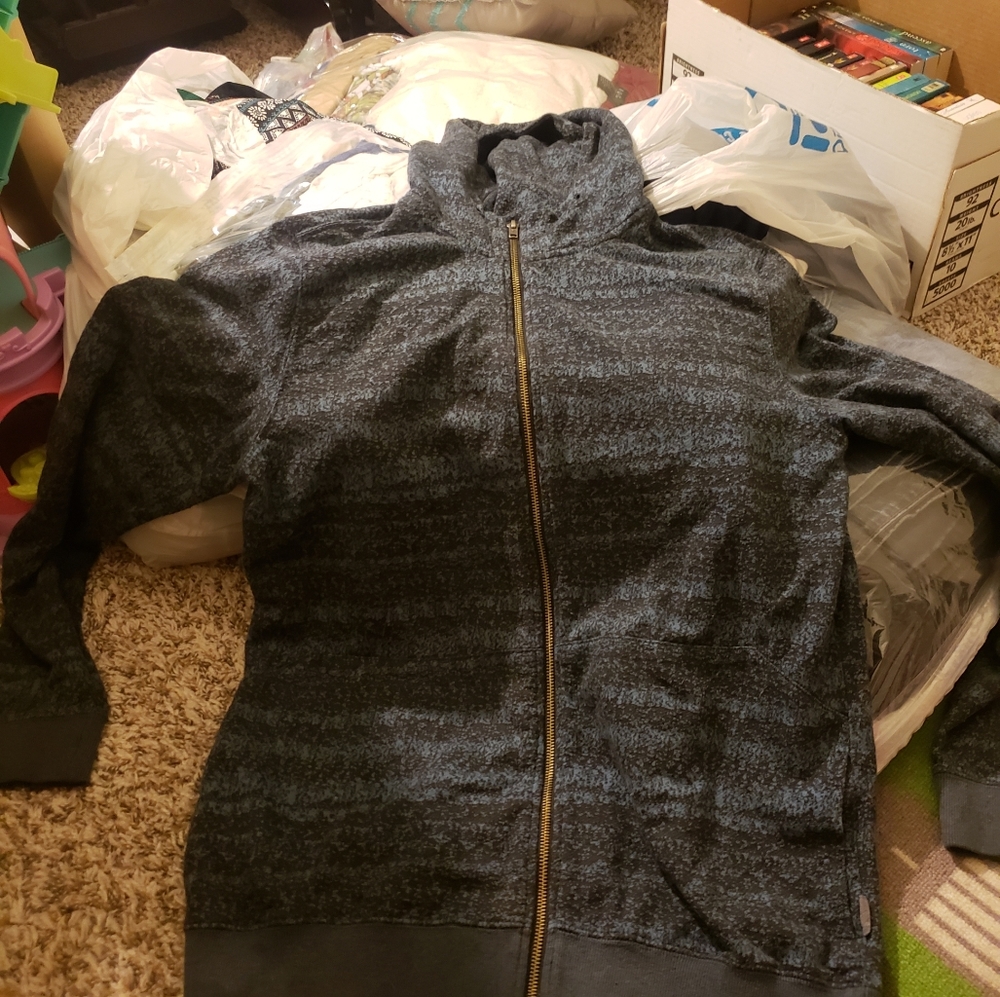 Zip up quicksilver hoodie
